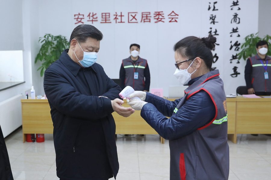 Στη Γουχάν για πρώτη φορά ο Σι Τζινπίνγκ