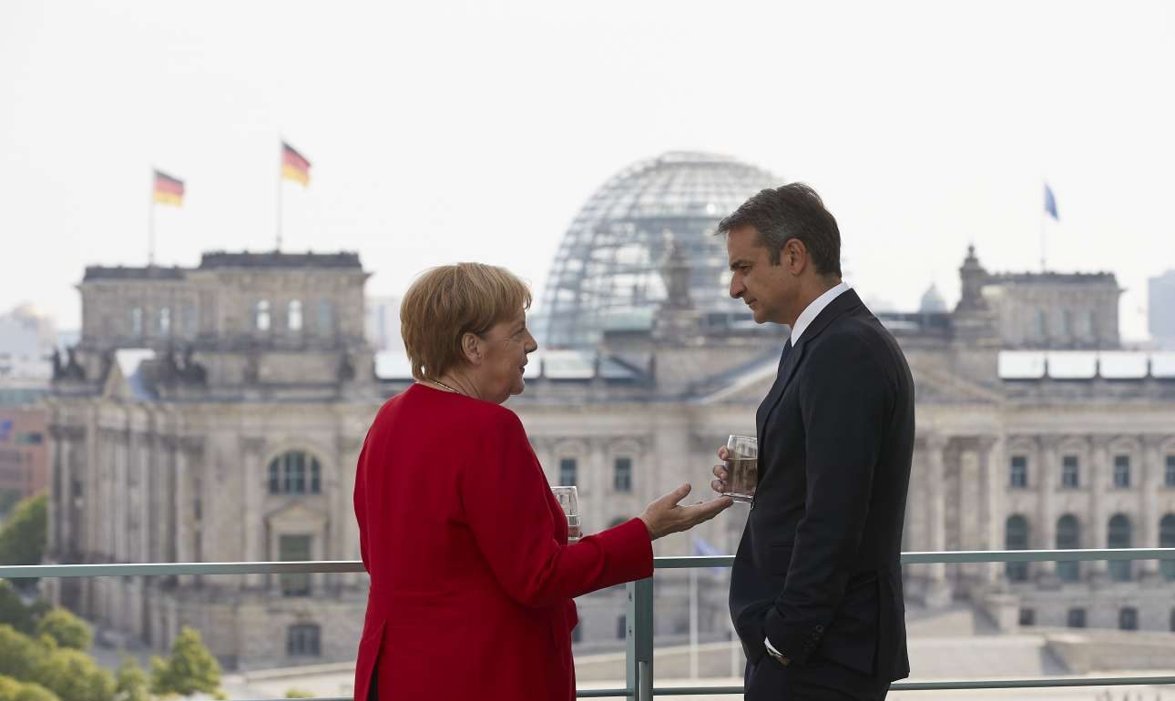 Το Μεταναστευτικό στο επίκεντρο της συνάντησης Μητσοτάκη – Μέρκελ