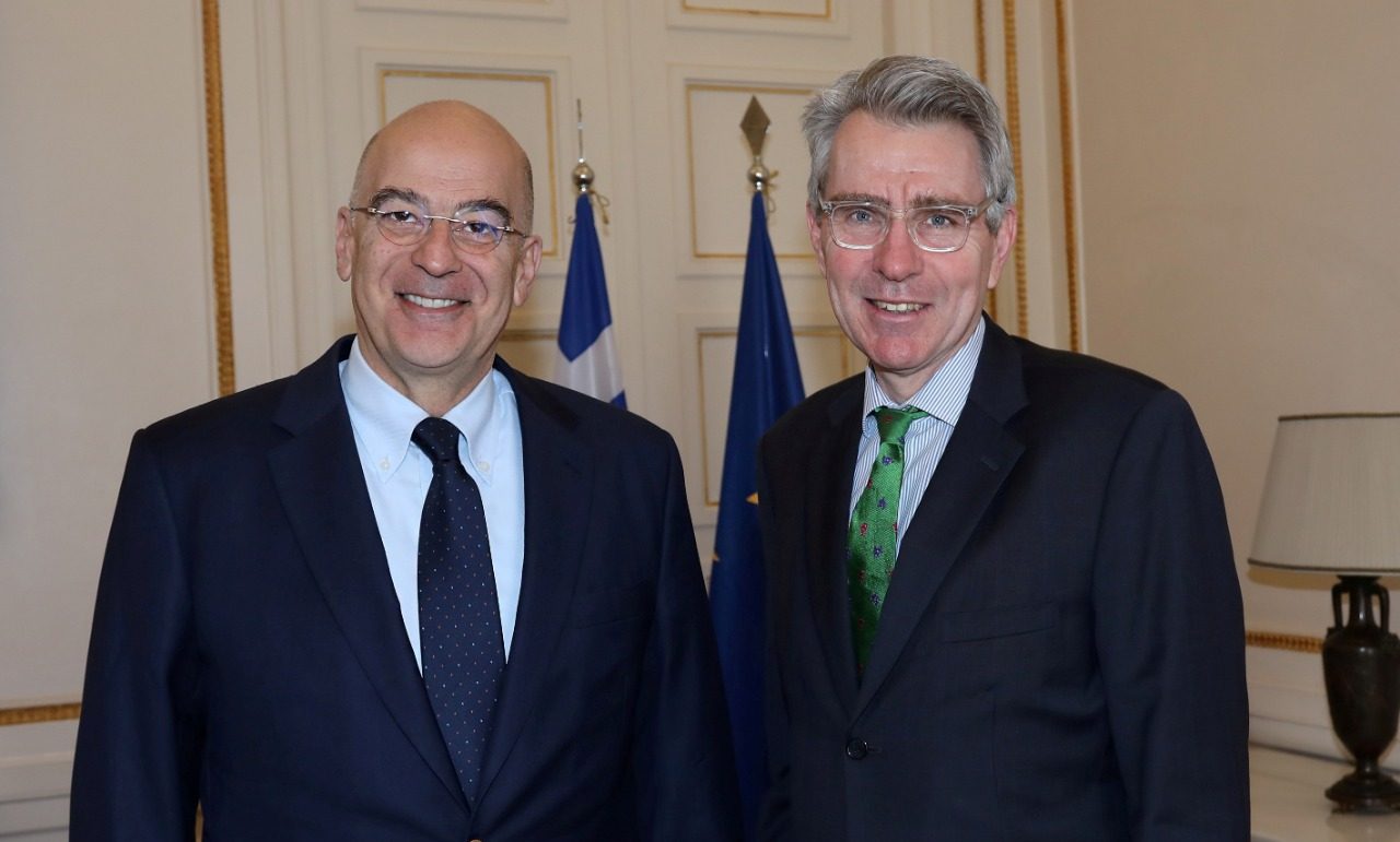 Συνάντηση Δένδια με Πάιατ – «Οι ΗΠΑ στηρίζουν το δικαίωμα της Ελλάδας να προστατεύει τα σύνορά της»