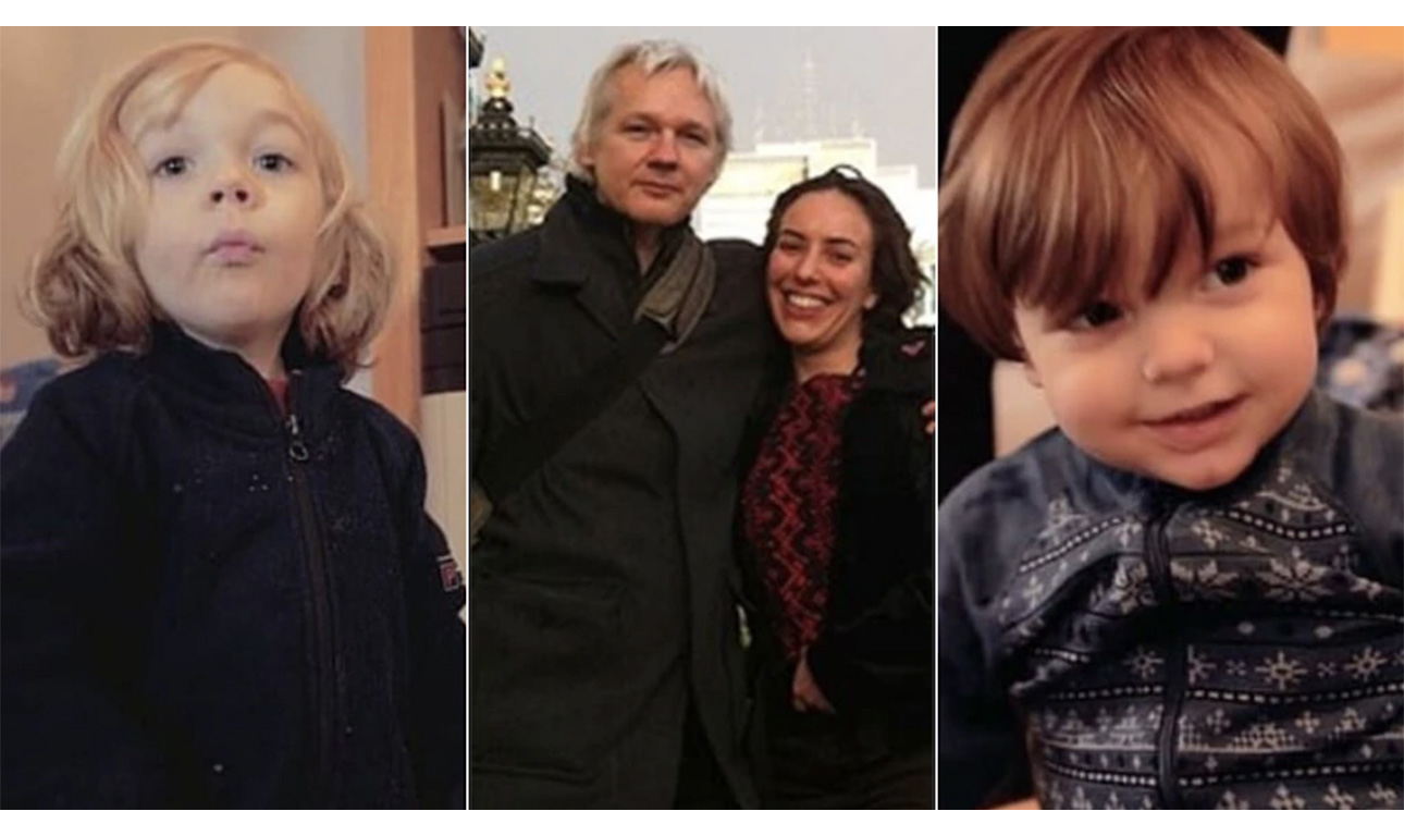 Ο Τζούλιαν Ασάνζ είναι ένας «γλυκύτατος» πατέρας, λέει η σύντροφός του