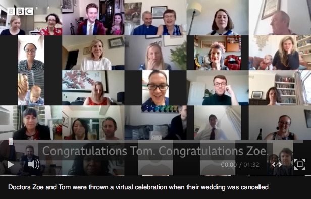 Νέα Υόρκη: Αδεια για γάμους μέσω τηλεδιάσκεψης λόγω κορονοϊού