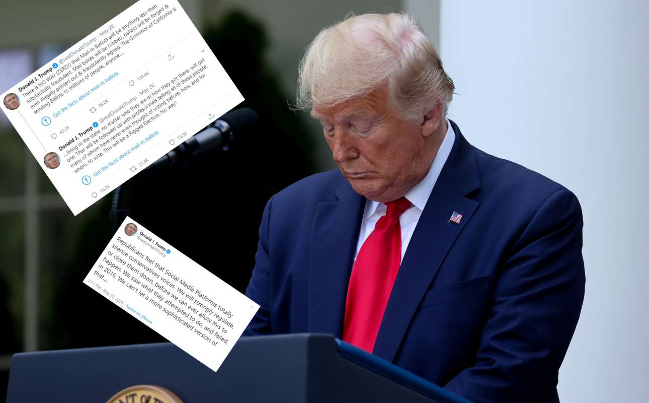 Προεδρικό διάταγμα για να ελέγξει το Twitter υπογράφει ο Τραμπ