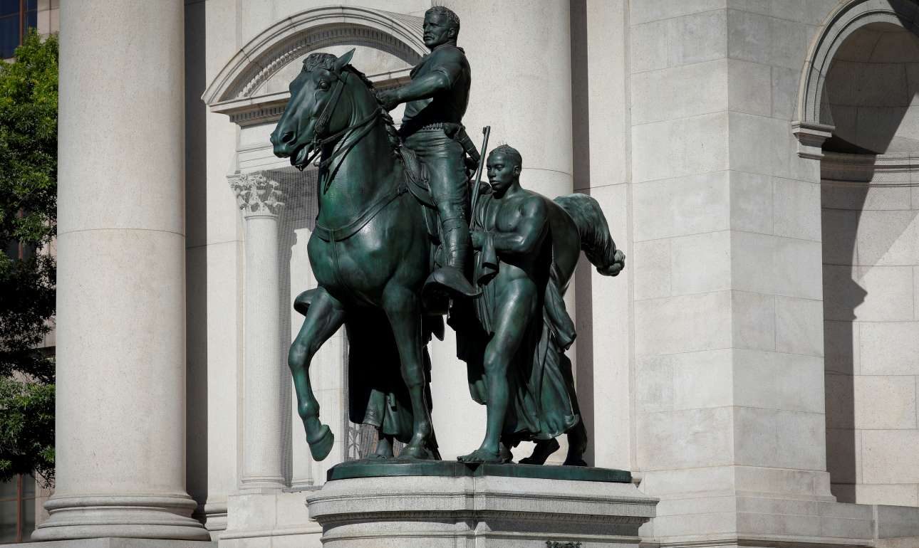 Ανεπιθύμητος και ο Θίοντορ Ρούζβελτ – Απομακρύνουν άγαλμά του από μουσείο