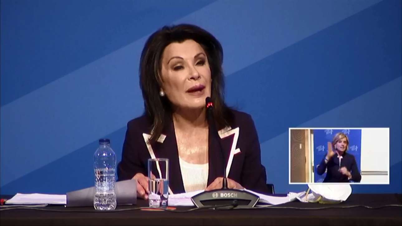 Αγγελοπούλου για την Ελλάδα 2021: Καλοδεχούμενη η κριτική που μας γίνεται, αλλά…