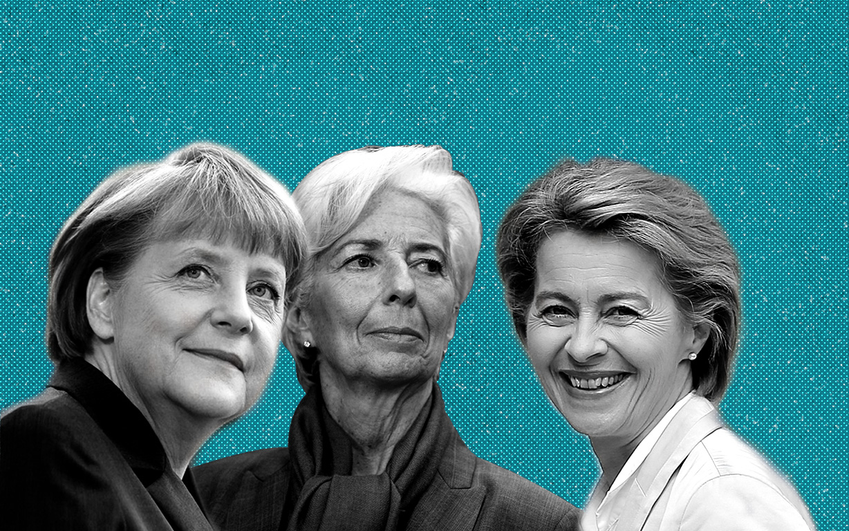 Ανγκελα, Κριστίν και Ούρσουλα: τρεις γυναίκες για την Ευρώπη