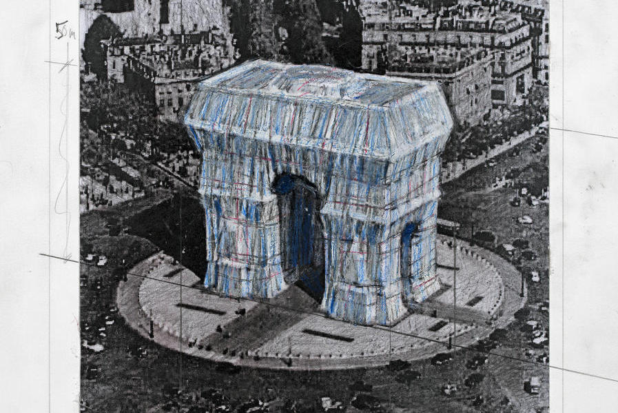 Το «πακετάρισμα» της Αψίδας του Θριάμβου θα είναι το τελευταίο έργο του Christo