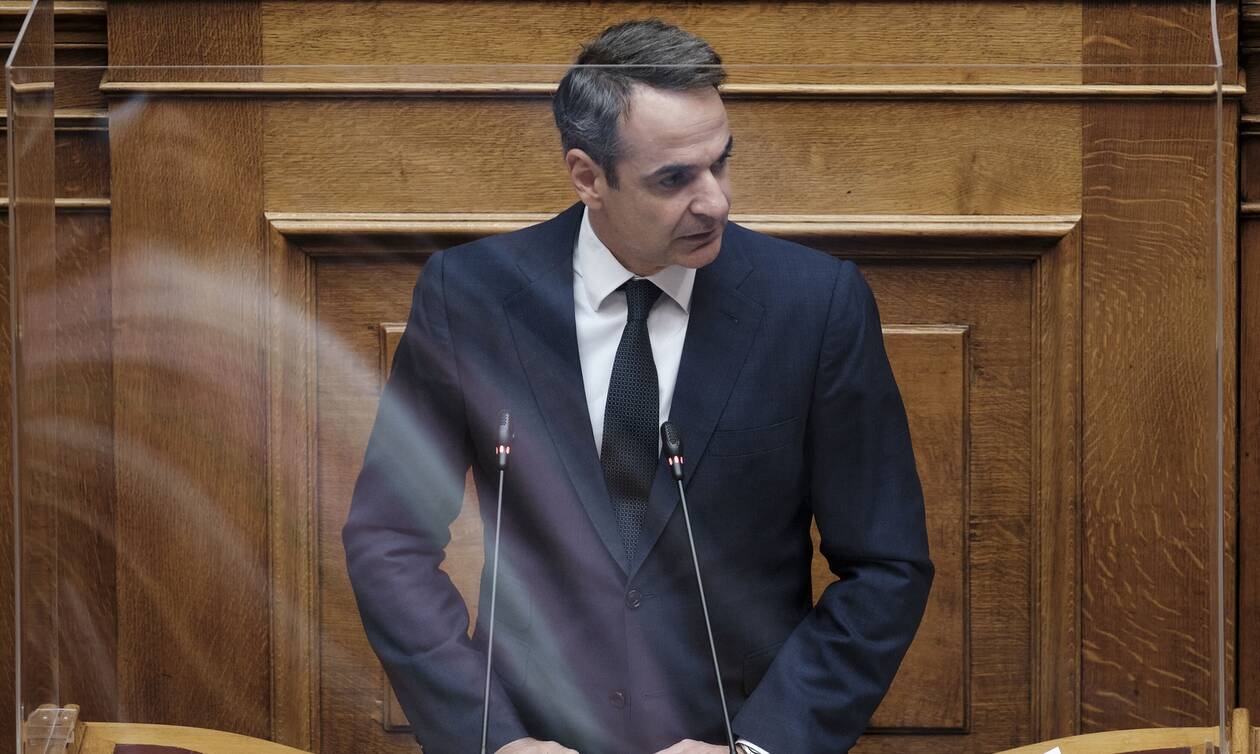 Μητσοτάκης στη Βουλή: Η Ελλάδα έχει δίπλα της διεθνές Δίκαιο και ισχυρούς συμμάχους