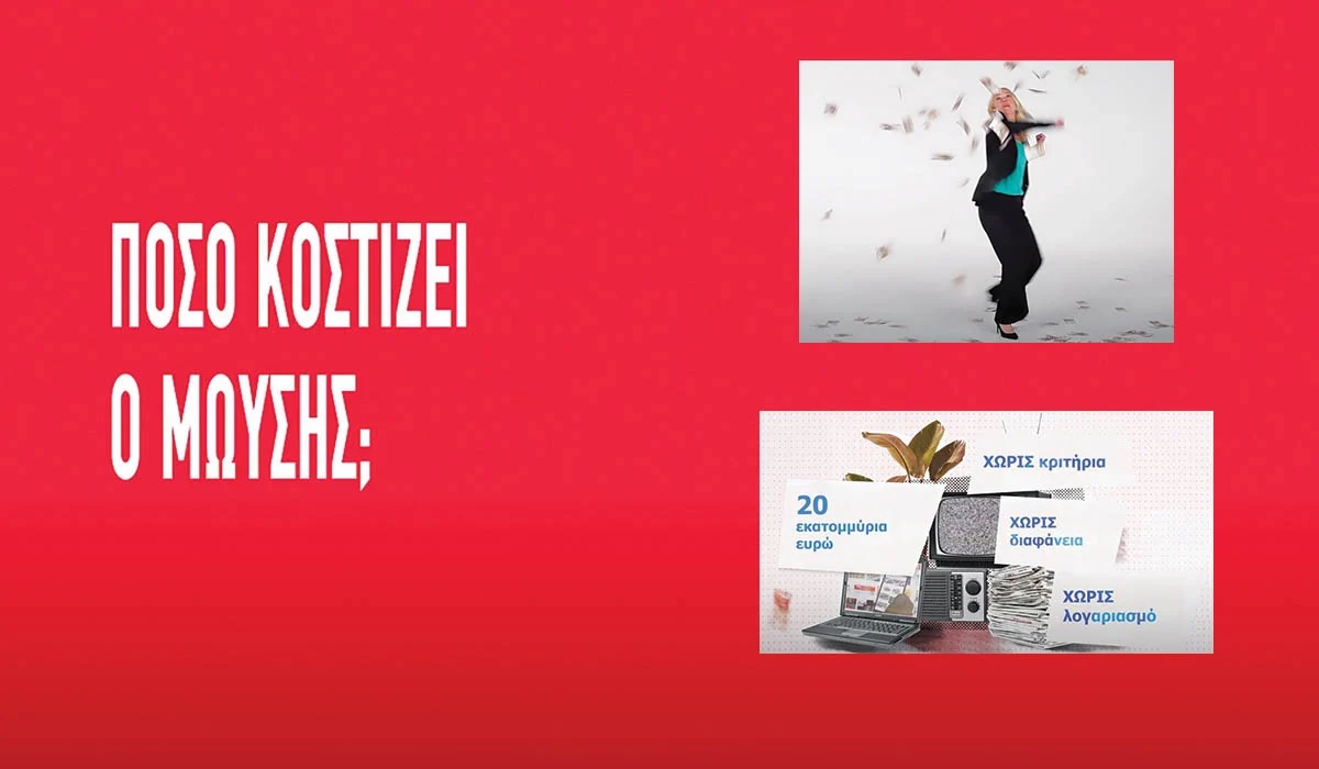 ΚΙΣ: Με το σποτ ο ΣΥΡΙΖΑ αναπαράγει αντισημιτικά στερεότυπα – πότε θα το αποσύρει;