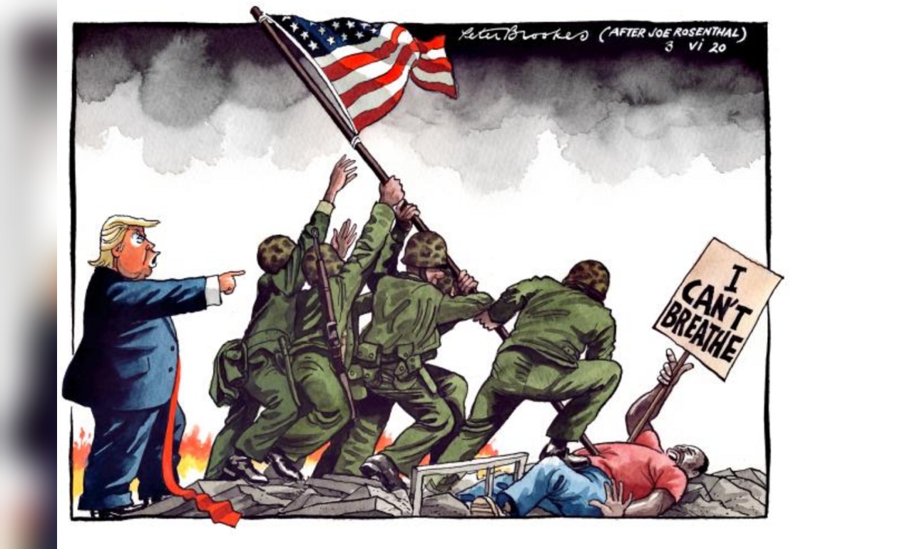 Στρατό στην Ουάσινγκτον έφερε ο Τραμπ