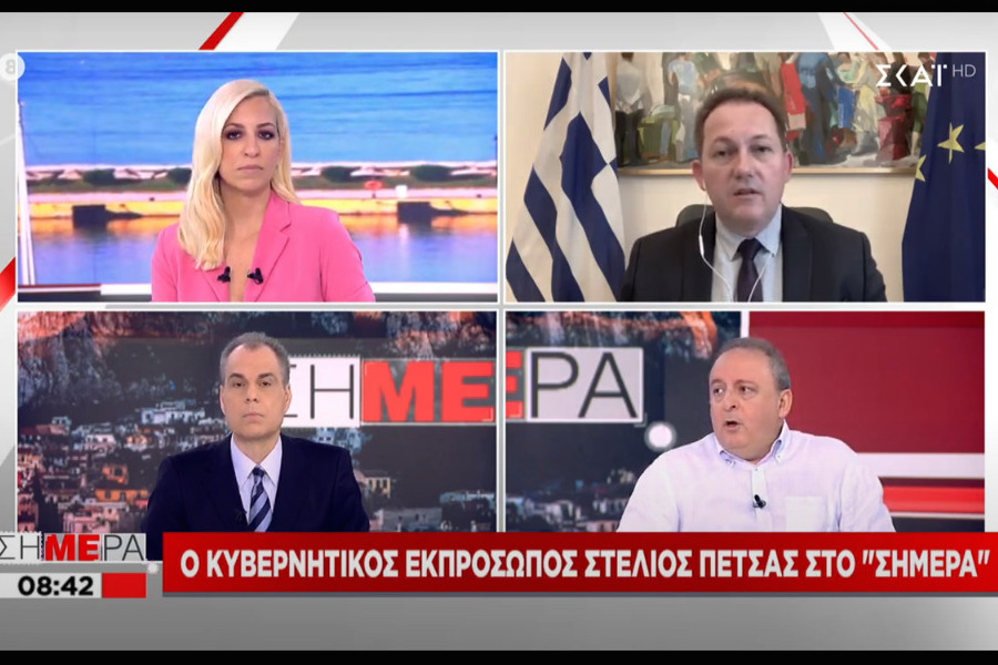 Πέτσας: Υπάρχει ενδεχόμενο και για τοπικά lockdown αν υπάρξουν κρούσματα