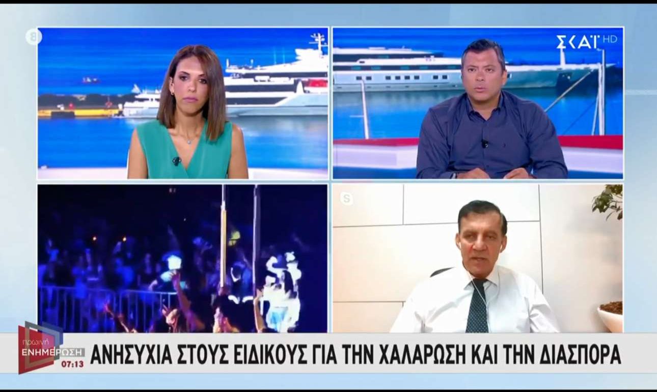 Δημόπουλος: Γιατί έχουμε αύξηση των κρουσμάτων σε Αθήνα και Θεσσαλονίκη