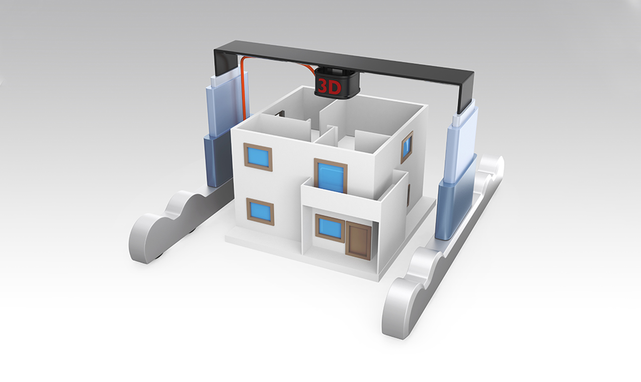 «Πράσινο» τσιμέντο με τρισδιάστατη εκτύπωση