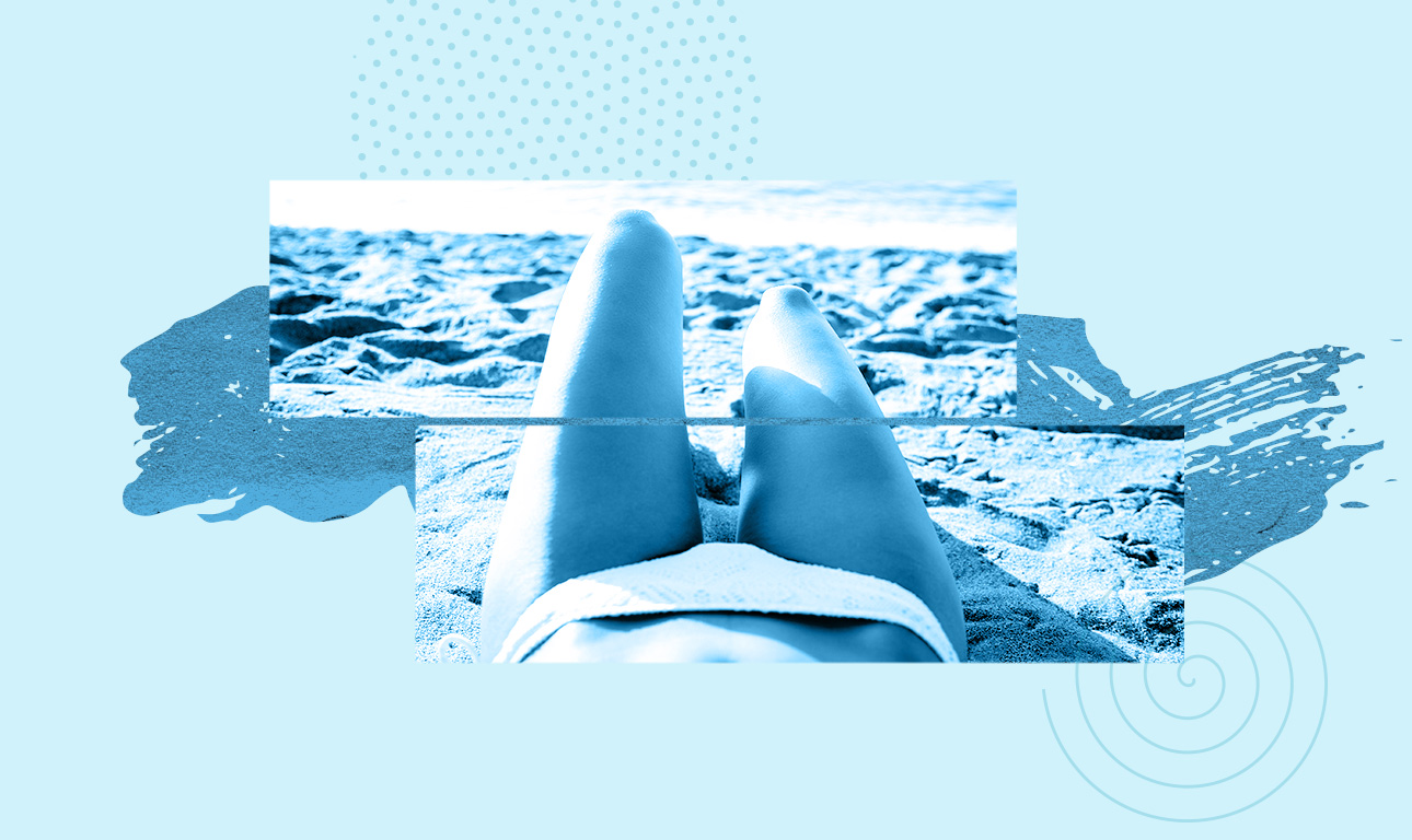 Δυό γόνατα κι η θάλασσα