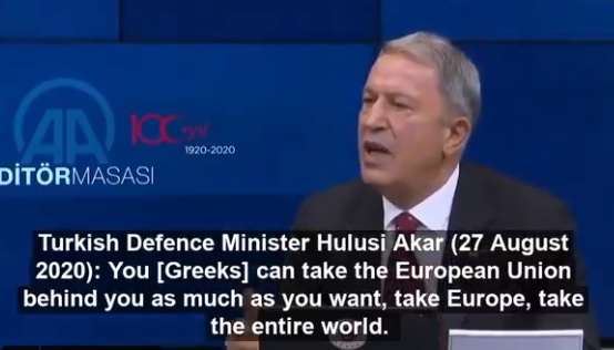 Aκάρ σε Αθήνα: Ας έχετε την ΕΕ και ολόκληρο τον κόσμο μαζί σας, εμείς συνεχίζουμε [βίντεο]