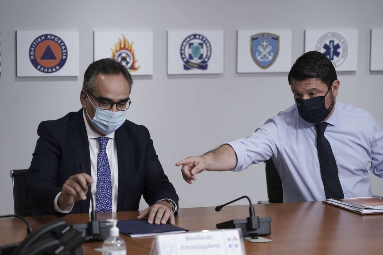 Χαρδαλιάς – Κοντοζαμάνης: Καμία απόκρυψη κρουσμάτων – Εχουμε πλήρη εικόνα