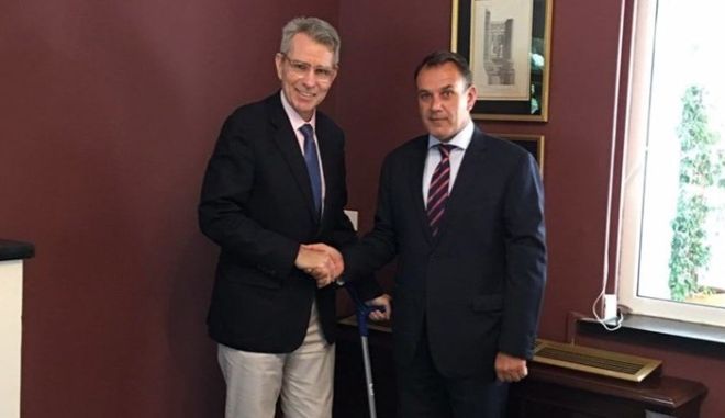 Στο υπουργείο Εθνικής Αμυνας ο Τζέφρι Πάιατ