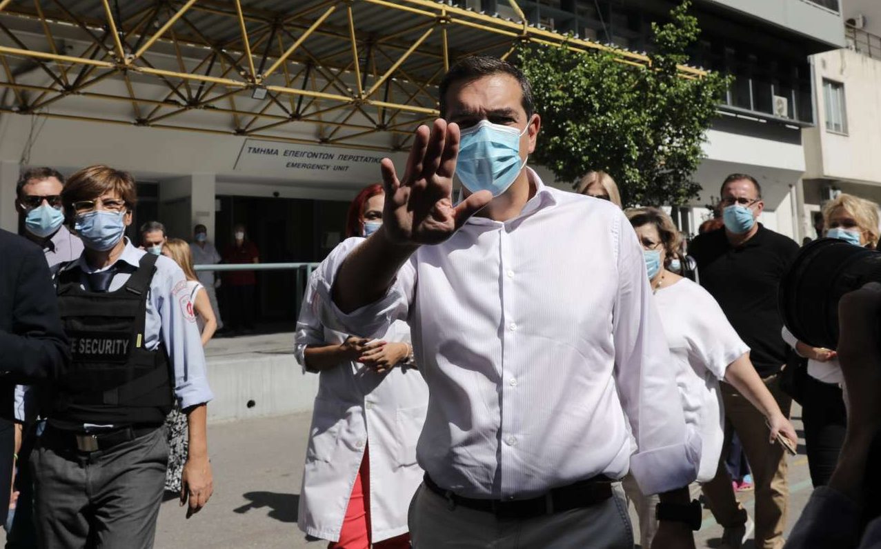 Ο Τσίπρας στον «Ευαγγελισμό» ζήτησε 15.000 προσλήψεις γιατρών και νοσηλευτών