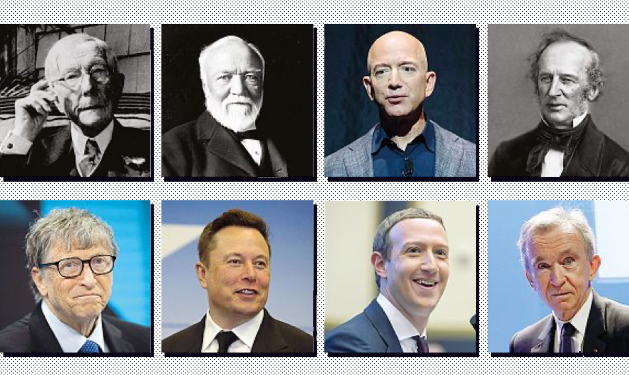 Oι διαχρονικά πιο πλούσιοι στον κόσμο – όλοι χάρη στη hi-tech