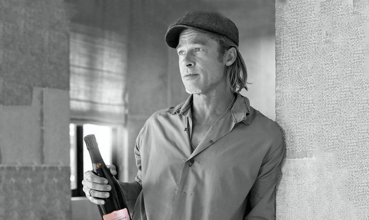 Ο (οινοποιός) Μπραντ Πιτ τα ποντάρει όλα στο… κόκκινο