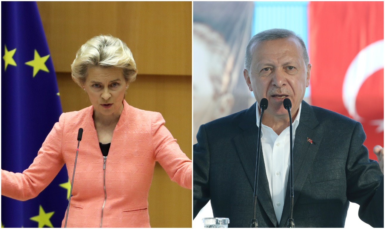 Μήνυμα της Φον ντερ Λάιεν στον Ερντογάν: Να αποδείξει ότι θέλει τη λύση