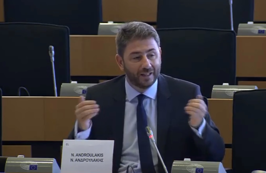 Nίκος Ανδρουλάκης: Να επιβληθεί τώρα εμπάργκο όπλων της ΕΕ στην Τουρκία