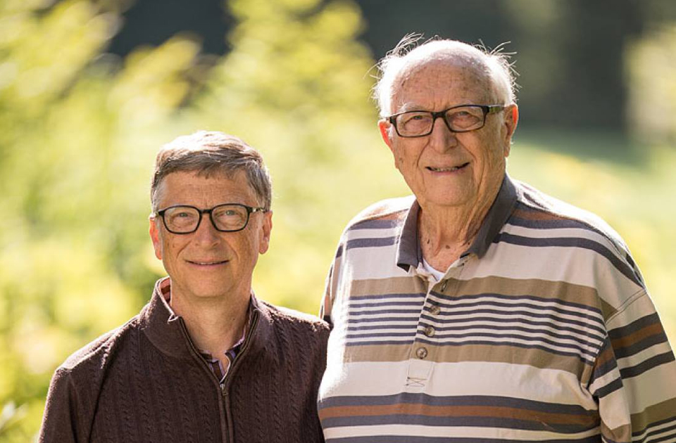 Ο αγαπημένος πατέρας-«συνείδηση» του Μπιλ Γκέιτς