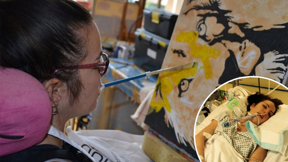 Εγραψε ολόκληρο βιβλίο χρησιμοποιώντας μόνο τα μάτια της