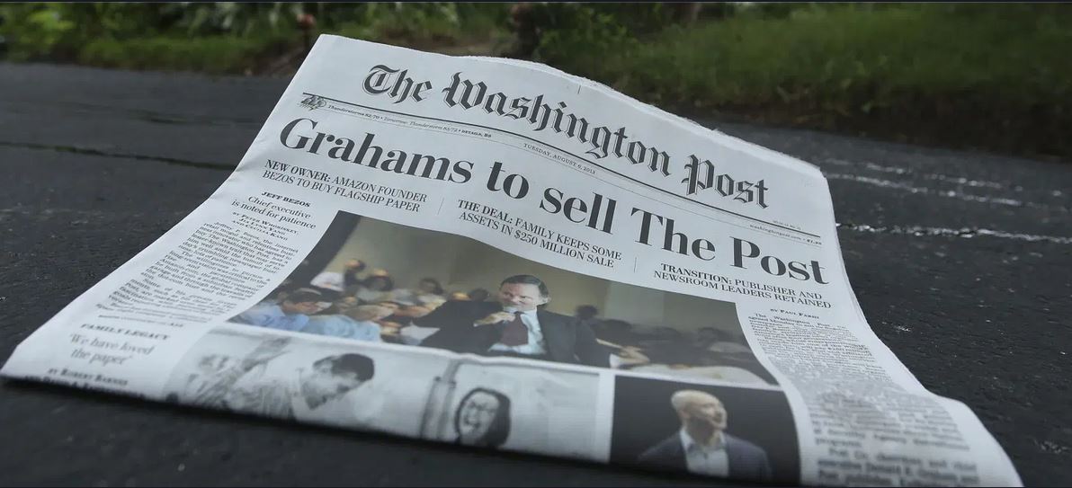 Και η Washington Post του Τζεφ Μπέζος υπέρ Μπάιντεν