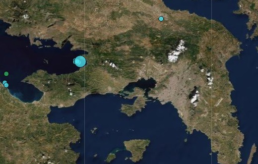 Μας «θυμήθηκαν» οι Αλκυονίδες με σεισμό τα ξημερώματα