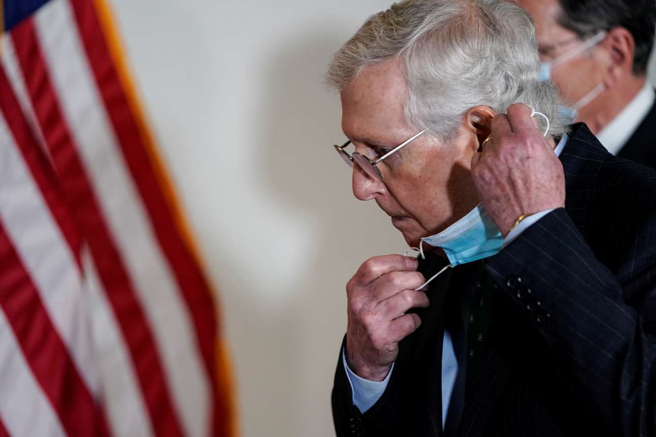 Χάος με τον κορονοϊό και στο Καπιτώλιο – αρρωσταίνουν γερουσιαστές των Ρεπουμπλικανών