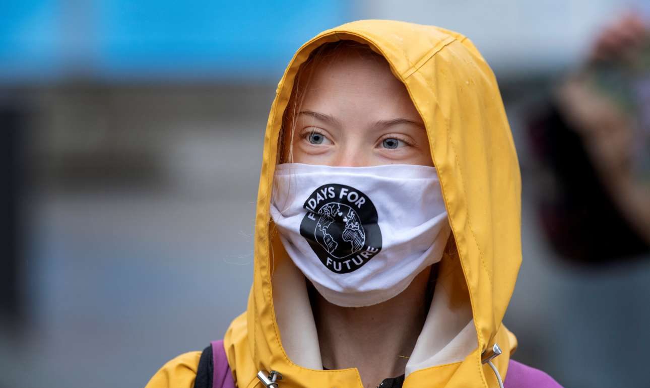 «Ψηφίστε όλοι Μπάιντεν», ζητεί από τους Αμερικανούς η Γκρέτα Τούνμπεργκ