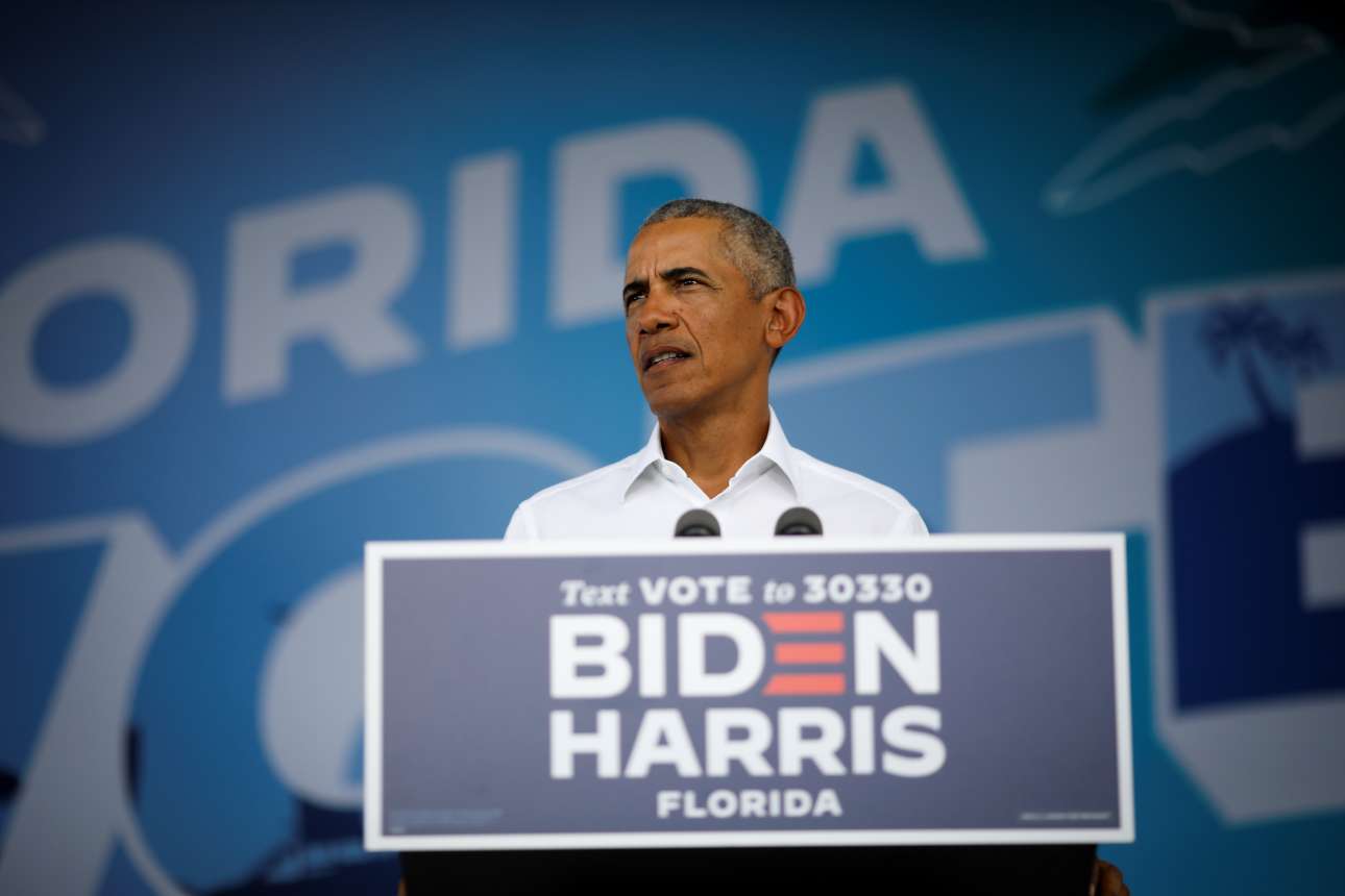 Ο Ομπάμα στη Φλόριντα: Ο Τραμπ τα έκανε… μαντάρα με τη διαχείριση της Covid-19