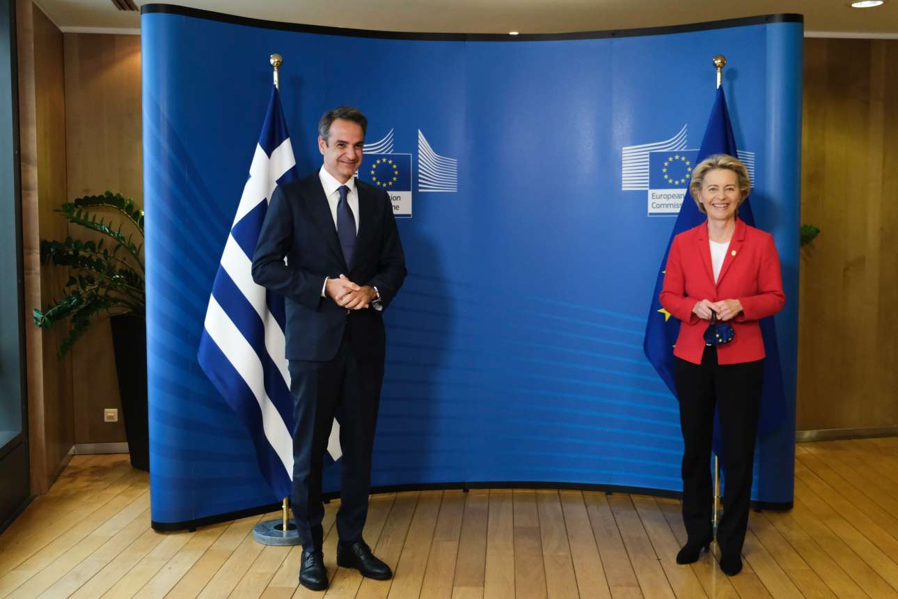 Ούρσουλα φον ντερ Λάιεν: «Με τον Κυριάκο Μητσοτάκη είχαμε μία καλή συζήτηση»