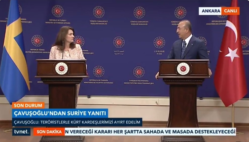 Oργή Τσαβούσογλου και ξέσπασμα με προσωπική επίθεση στη σουηδή ομόλογό του