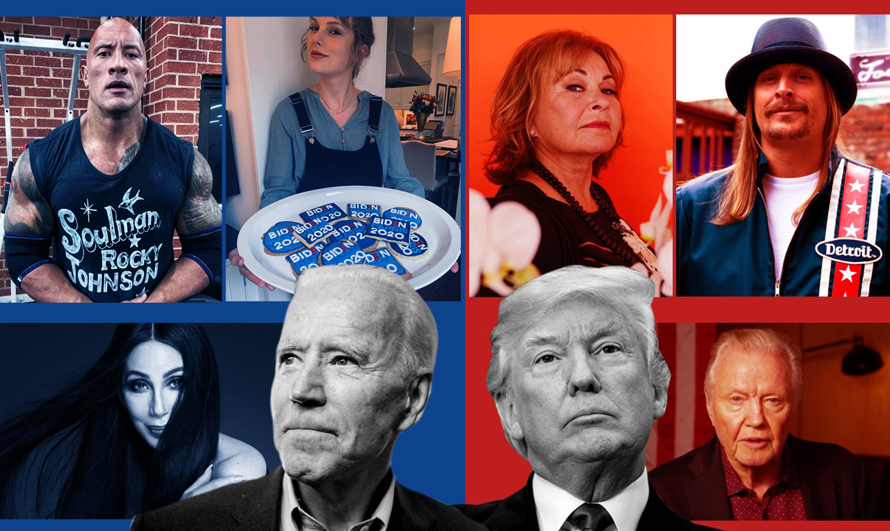 Οι προεδρικές εκλογές διχάζουν το Χόλιγουντ