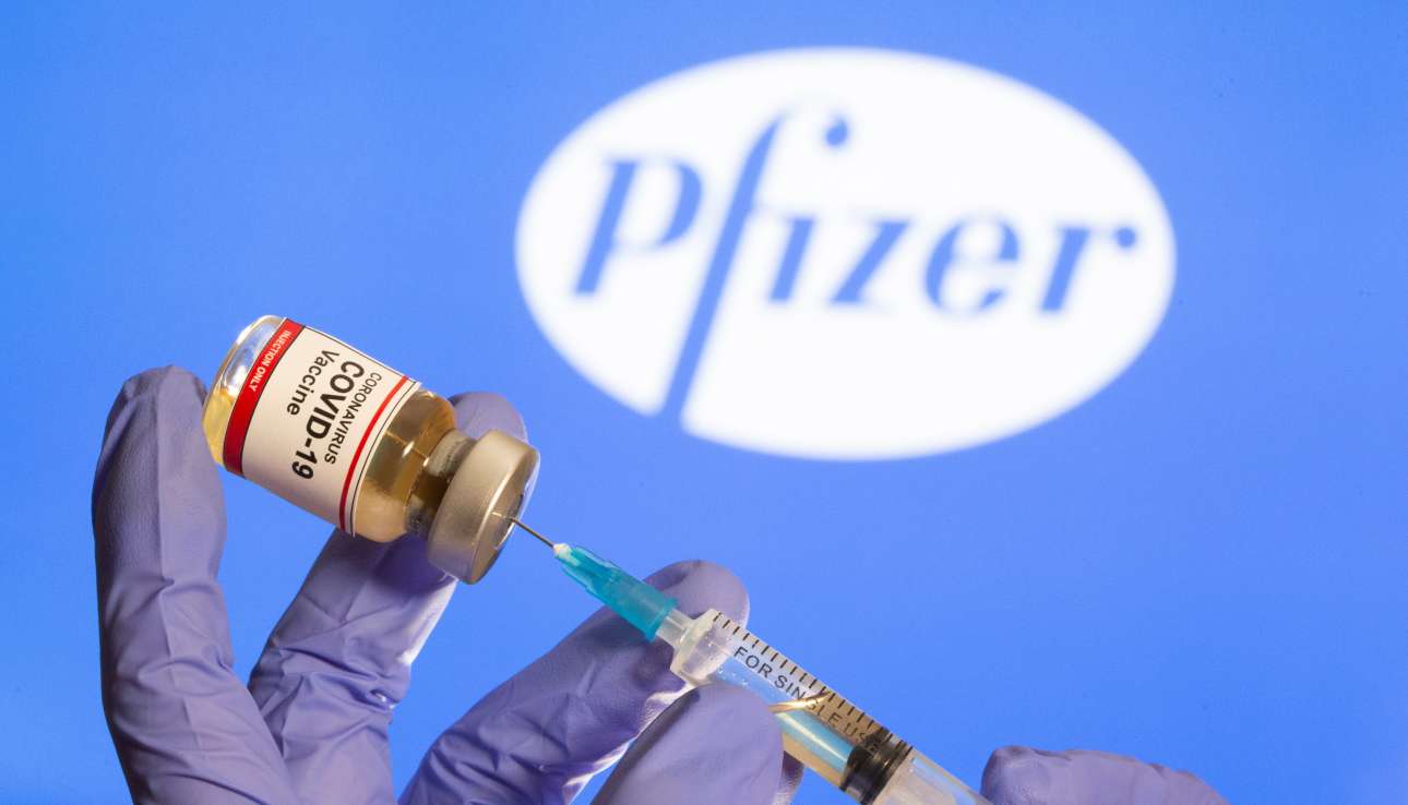 To εμβόλιο Pfizer παρέχει 90% προστασία από τον κορονοϊό