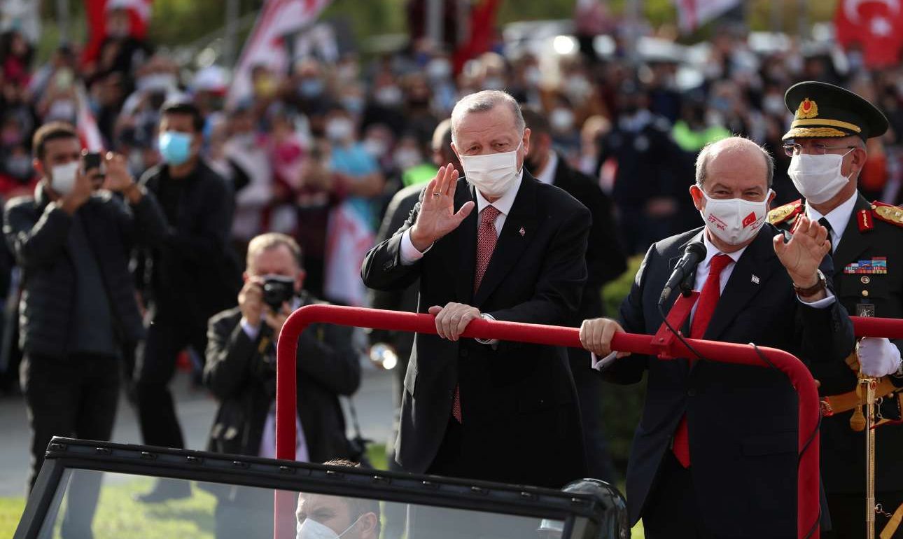 ΕΕ: Δυσαρέσκεια για την παρουσία Ερντογάν στα Κατεχόμενα