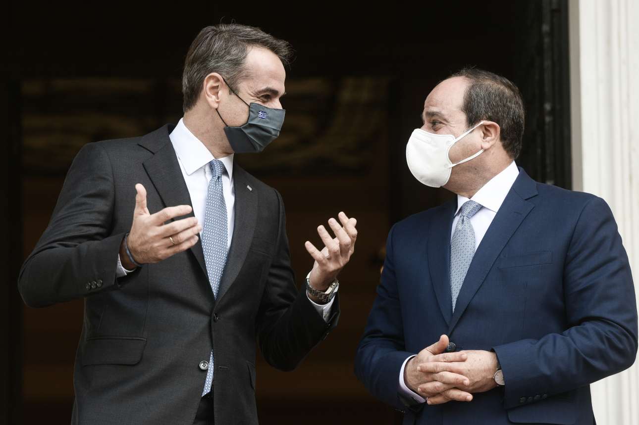 Μητσοτάκης σε Αλ Σίσι: Προκεχωρημένος σύμμαχος της Ευρώπης η Αίγυπτος