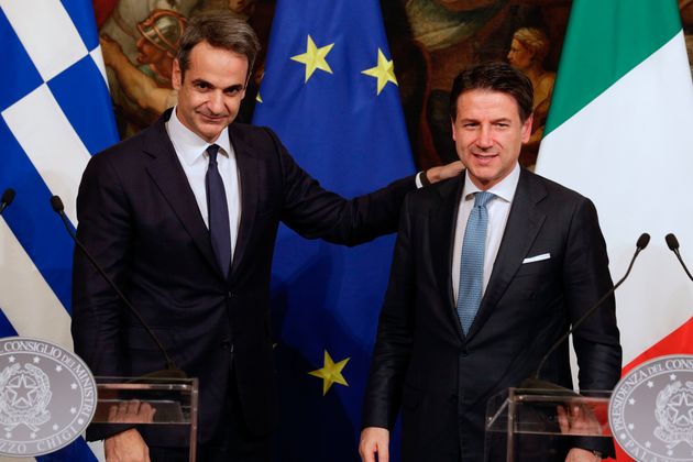 Μητσοτάκης, Κόντε, Σάντσες και Αμπέλα ενώνουν δυνάμεις για το νέο Σύμφωνο Μετανάστευσης και Ασύλου