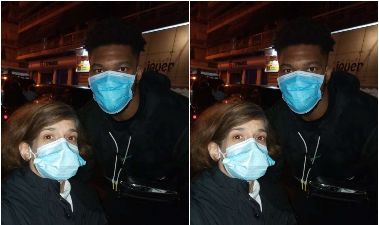 Ο Γιάννης Αντετοκούνμπο -μακριά από τις κάμερες- στα Σεπόλια για να μοιράσει τρόφιμα