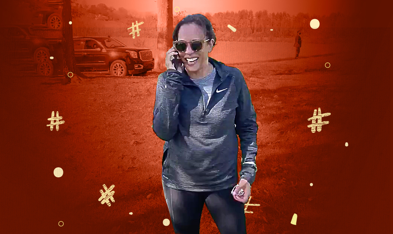 Η Κάμαλα Χάρις έφερε ξανά τα κολάν στη μόδα