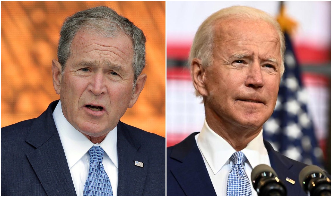 Ο Τζορτζ Μπους «έχρισε» πρόεδρο των ΗΠΑ τον Τζο Μπάιντεν