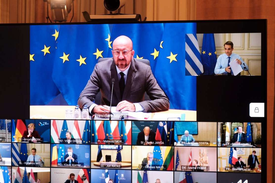 Μητσοτάκης στη Σύνοδο Κορυφής: Σταδιακά το άνοιγμα ενόψει Χριστουγέννων