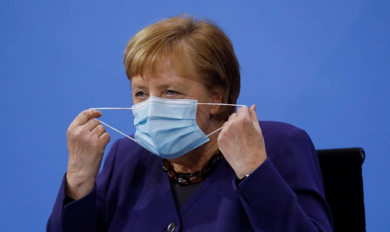 Παράταση του μερικού lockdown ως τις 10 Ιανουαρίου αποφάσισε η Μέρκελ