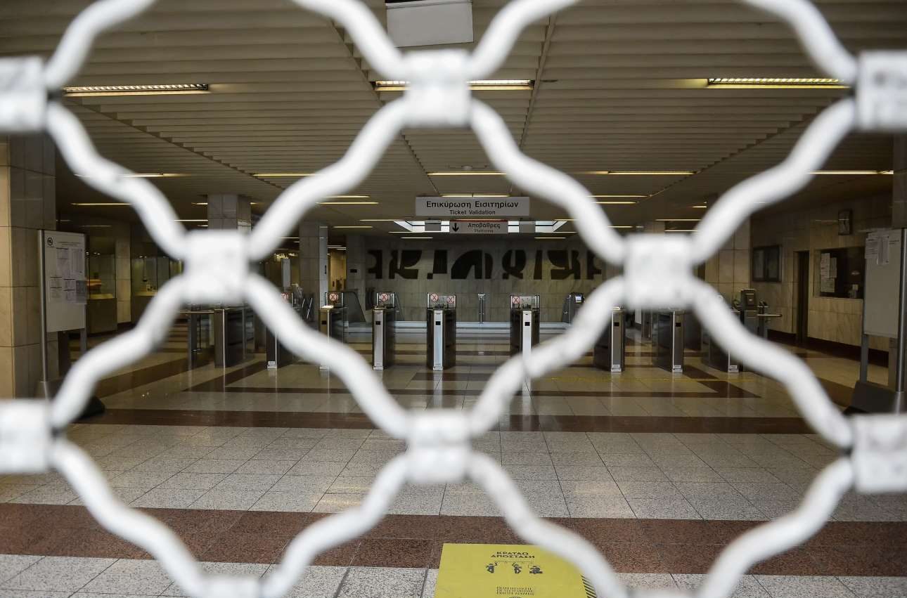 Κλειστοί οι σταθμοί του Μετρό 17:00 – 21:00 τα Χριστούγεννα