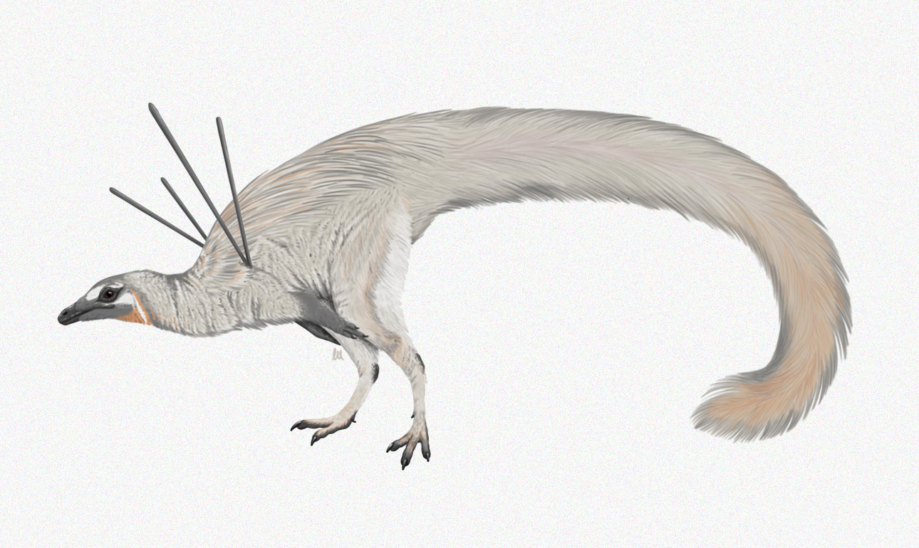 O δεινόσαυρος με τα «καλάμια» στους ώμους