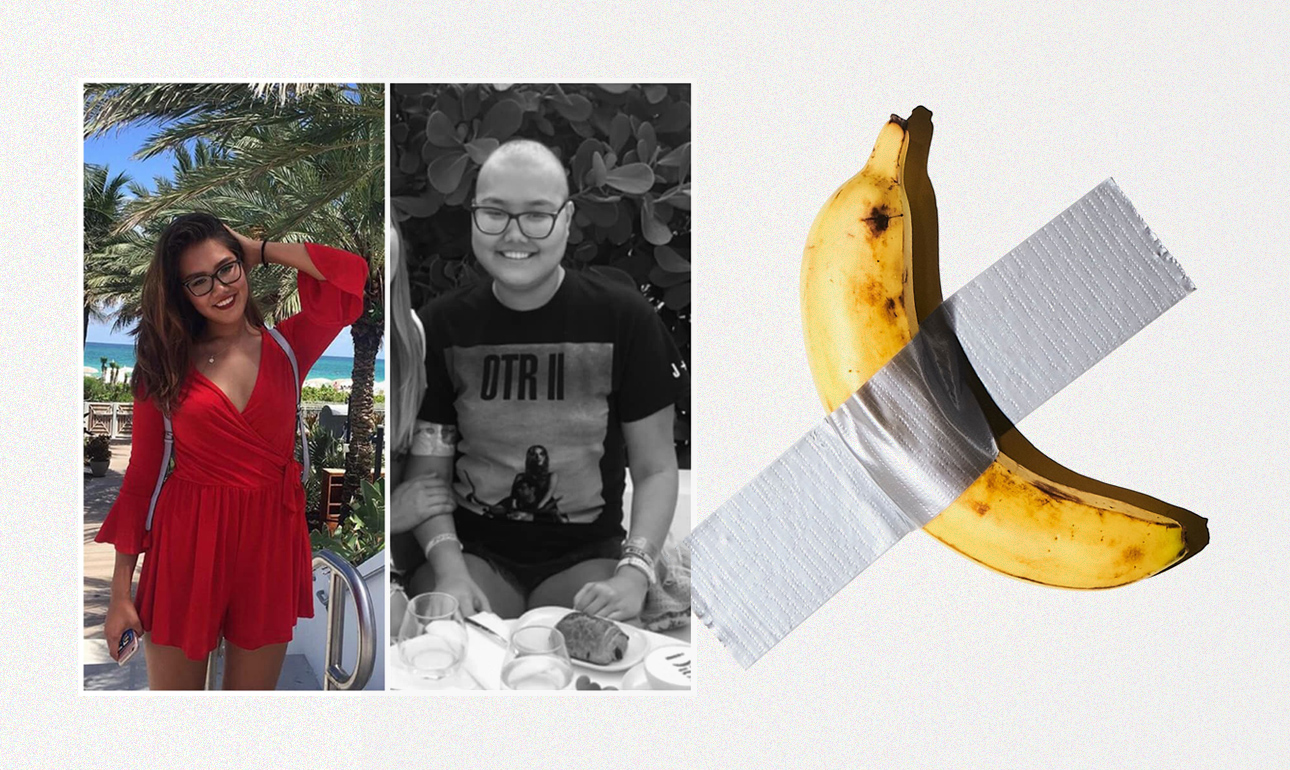 Η ιστορία της Αρουζάν από το Καζακστάν και η «μπανάνα του Μαουρίτσιο Κατελάν»