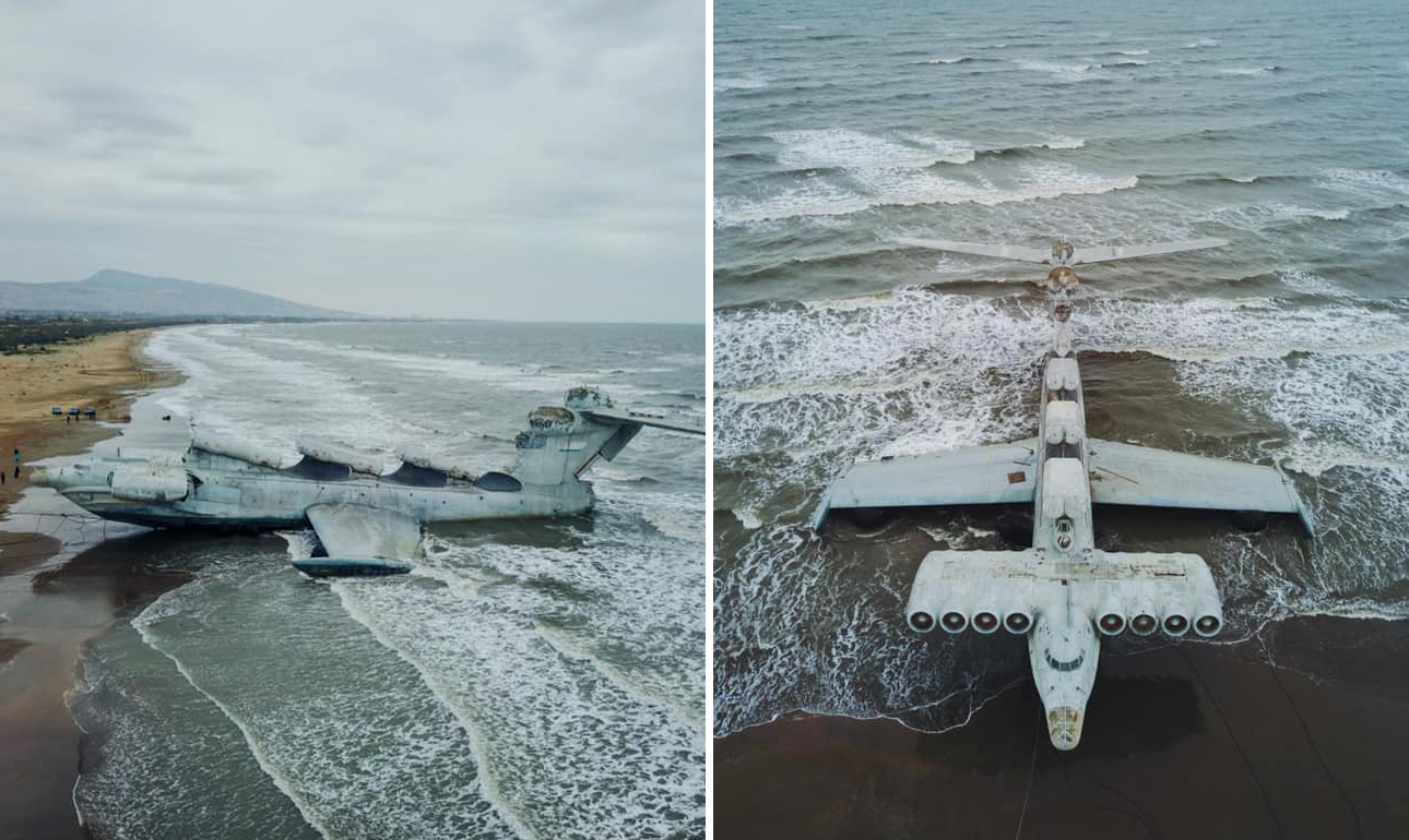 Σαπίζει στα ρηχά το τελευταίο από τα «τέρατα της Κασπίας»