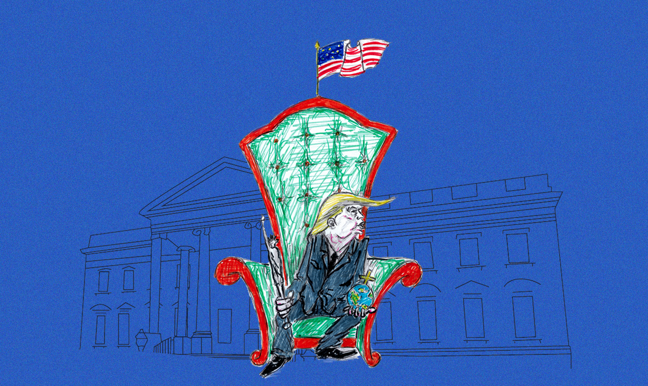 Και σαιξπηρικός βασιλιάς Ληρ ο Τραμπ, έτοιμος για καταστροφή!