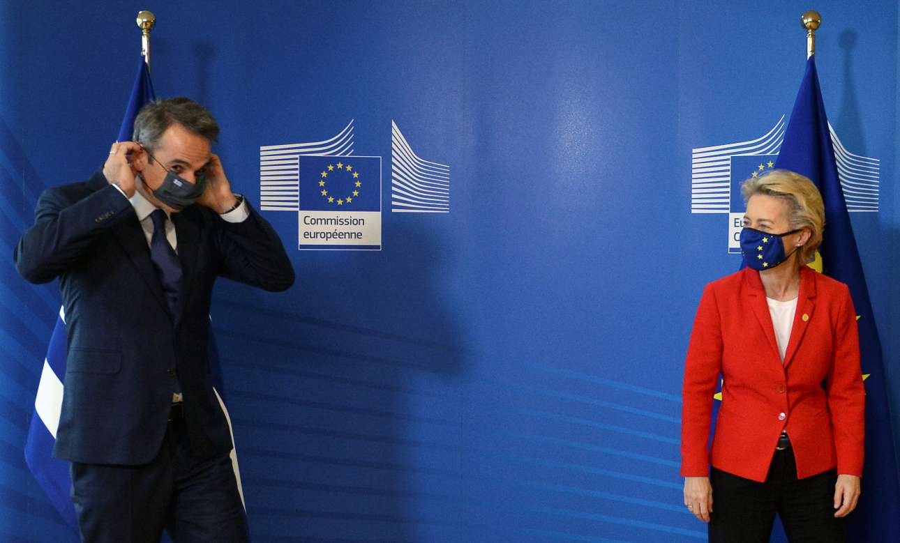 Πιστοποιητικό εμβολιασμών στην ΕΕ ζήτησε ο Μητσοτάκης από την Φον ντερ Λάιεν